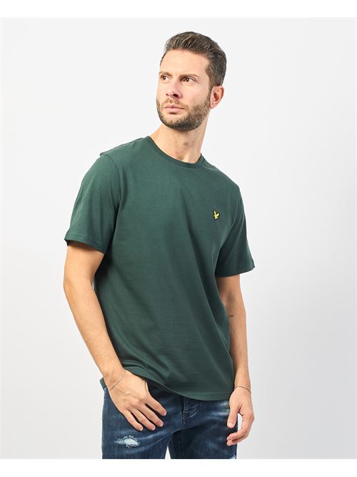 T-shirt basique ? col rond Lyle & Scott pour hommes LYLE & SCOTT | TS400VOGX311